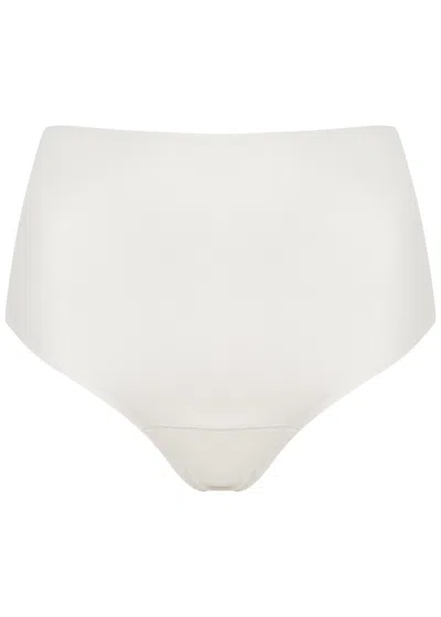 Spanx Shaping Satin Thong In Ivory