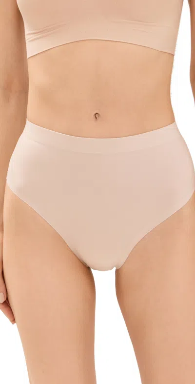 Spanx Sheer Control Shaping Bikini Champagne Beige