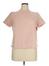 Spanx Short Sleeve Blouse In Pink