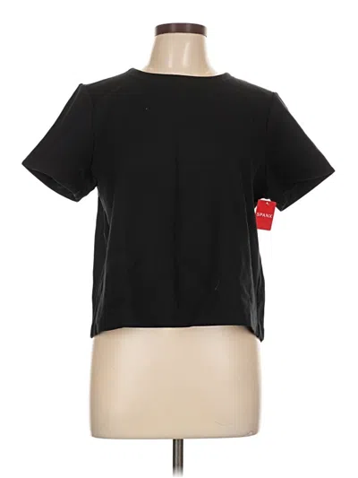 Spanx Short Sleeve T-shirt In Black
