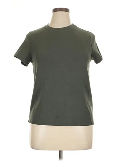 Pre-owned Spanx Short Sleeve T-shirt In Green