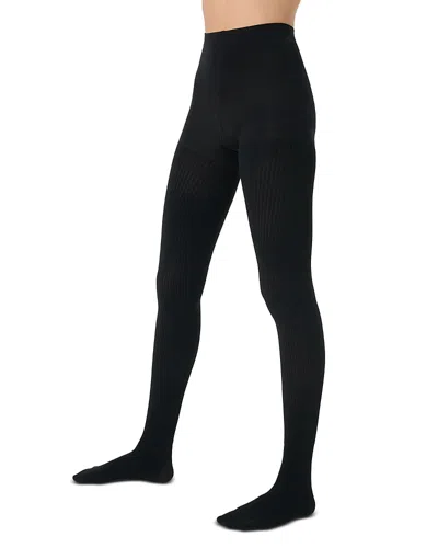 SPANX RIB KNIT SHORTY TIGHTS