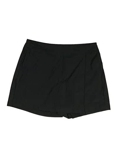 Pre-owned Spanx Skort In Black