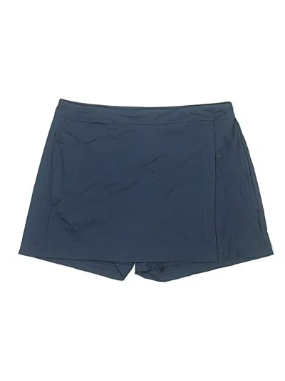 Pre-owned Spanx Skort In Blue