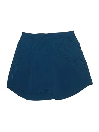 Pre-owned Spanx Skort In Blue