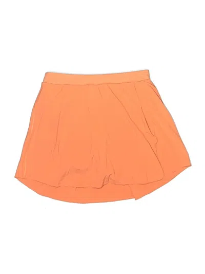 Pre-owned Spanx Skort In Orange