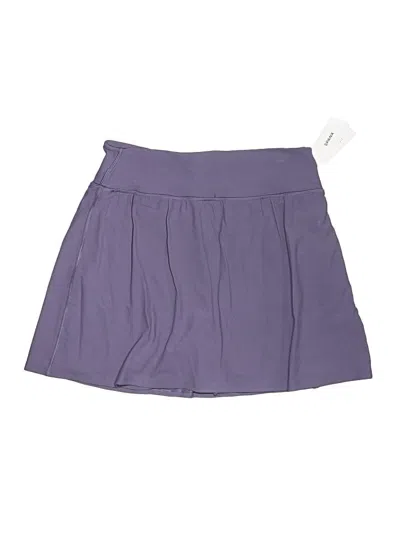 Pre-owned Spanx Skort In Purple
