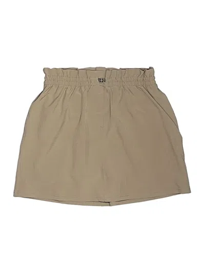 Pre-owned Spanx Skort In Tan