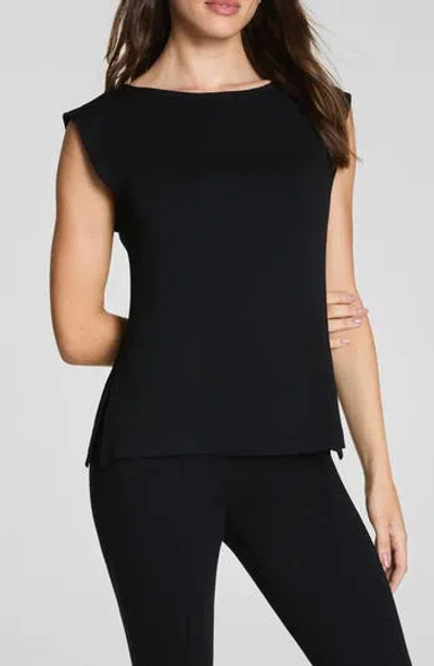 Spanx ® Sleek Jersey Top In Black