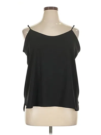 Pre-owned Spanx Sleeveless Blouse In Black