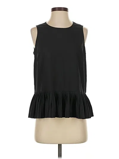 Pre-owned Spanx Sleeveless Blouse In Black