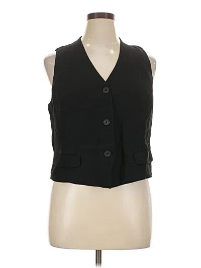 Pre-owned Spanx Sleeveless Blouse In Black