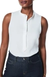 Spanx ® Sleeveless Crepe Top In Porcelain