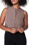 Spanx ® Sleeveless Crepe Top In Smoke