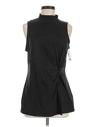 Pre-owned Spanx Sleeveless Top Black Cowl Neck Tops