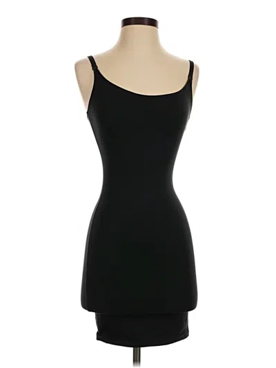 Pre-owned Spanx Sleeveless Top Black Sweetheart Neckline Tops