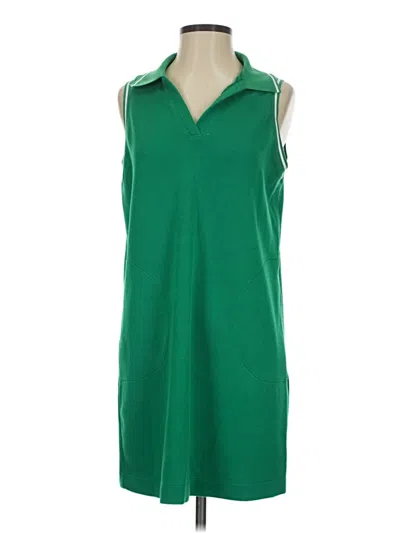 Pre-owned Spanx Sleeveless Top Green V-neck Tops