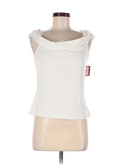 Spanx Sleeveless Top Ivory Cowl Neck Tops In Neutral