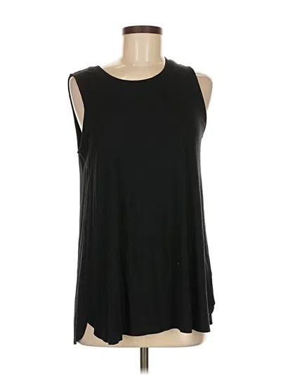 Pre-owned Spanx Sleeveless T-shirt In Black