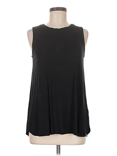 Pre-owned Spanx Sleeveless T-shirt In Black