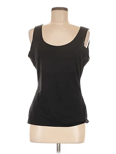 Pre-owned Spanx Sleeveless T-shirt In Black
