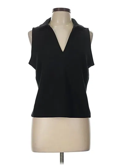 Pre-owned Spanx Sleeveless T-shirt In Black