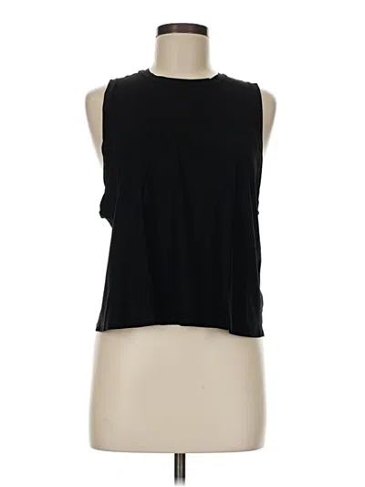 Pre-owned Spanx Sleeveless T-shirt In Black