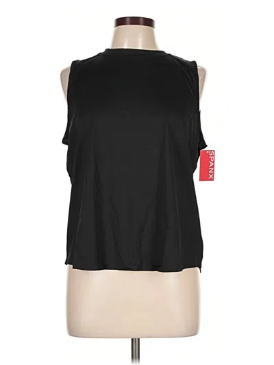 Pre-owned Spanx Sleeveless T-shirt In Black