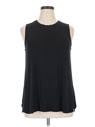 Pre-owned Spanx Sleeveless T-shirt In Black