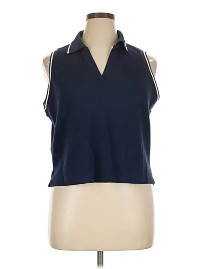 Pre-owned Spanx Sleeveless T-shirt In Blue