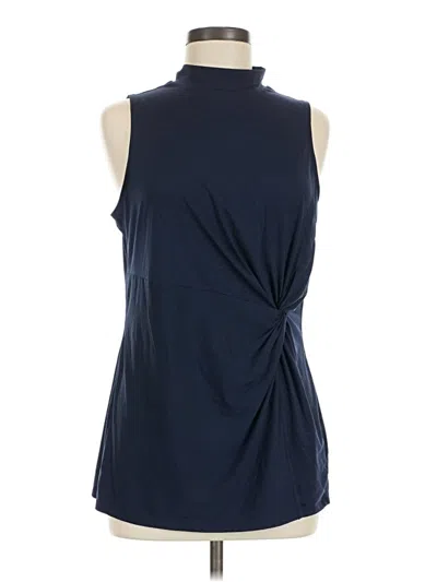 Pre-owned Spanx Sleeveless T-shirt In Blue