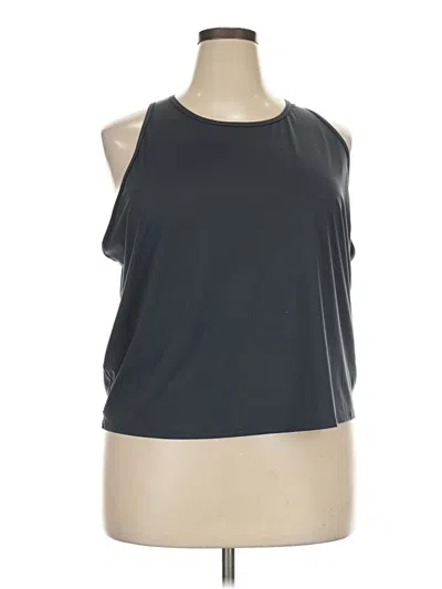 Pre-owned Spanx Sleeveless T-shirt In Gray