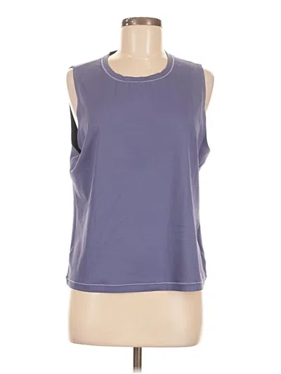 Pre-owned Spanx Sleeveless T-shirt In Purple