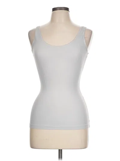 Pre-owned Spanx Sleeveless T-shirt In Silver