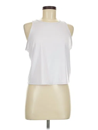 Pre-owned Spanx Sleeveless T-shirt In White