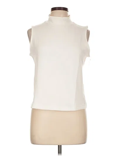 Spanx Sleeveless Turtleneck In White