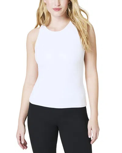 Spanx Smoothing Jersey Racerback Tank Top In White