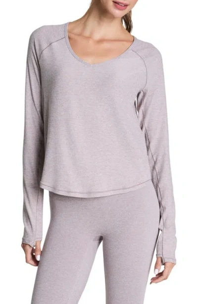 Spanx ® Softstretch Long Sleeve Top In Purple