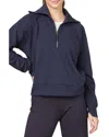 Spanx ®  Airessentials® 1/2-zip Pullover In Blue