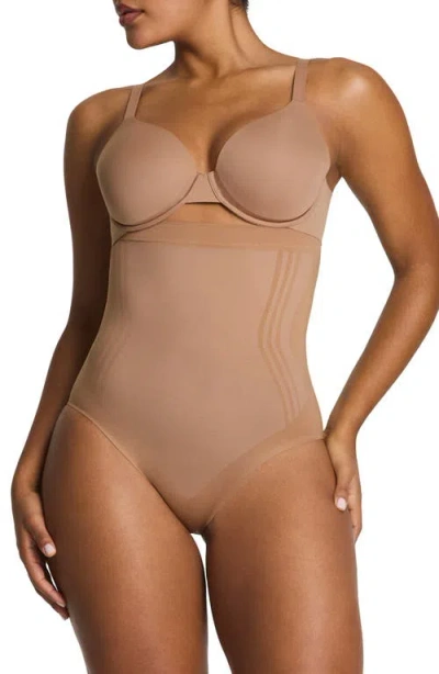 Spanx ® Sculpt™ Gofigure High Waist Shaper Briefs In Burgundy