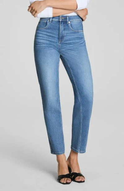 Spanx ® Shape™ Authentic 360 High Waist '90s Straight Leg Jeans In Blue