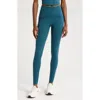 Spanx Wickaway Tech Legging In Crystal Teal