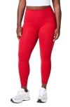 Spanx ® Shape™ Booty Boost® Side Pocket Leggings In Red