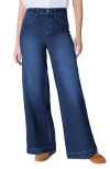 Spanx ® Shape Everywear™ Pull-on High Waist Wide Leg Jeans In Blue