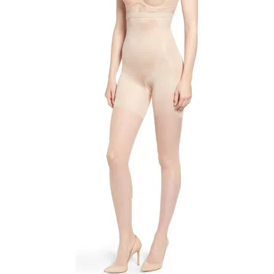 Spanx ® Shape™ High-waisted Mid-thigh Sheers In Brown