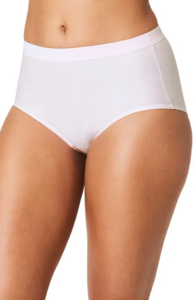 Spanx ® Shape™ Invisible Cotton Blend Briefs In Pink Blossom