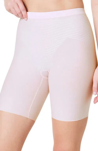 Spanx ® Shape™ Invisible Cotton Blend Shorts In Pink Blossom