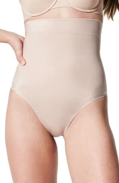 Spanx ® Shape™ Suit Your Fancy High Waist Thong In Brown
