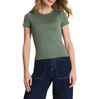 Spanx ® Smooth™ Jersey Crewneck T-shirt In Green