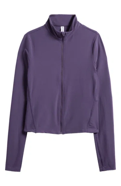 Spanx ® Smooth™ Onform Full Zip Jacket In Aubergine